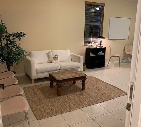 Ground floor workspace