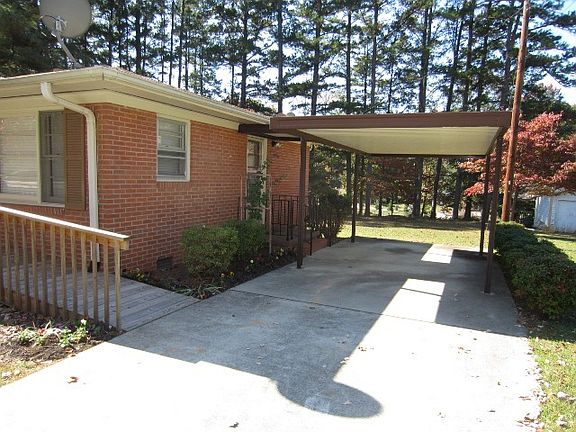Driveway and carport