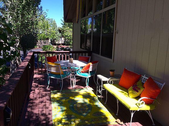 Beautiful mountain views from deck