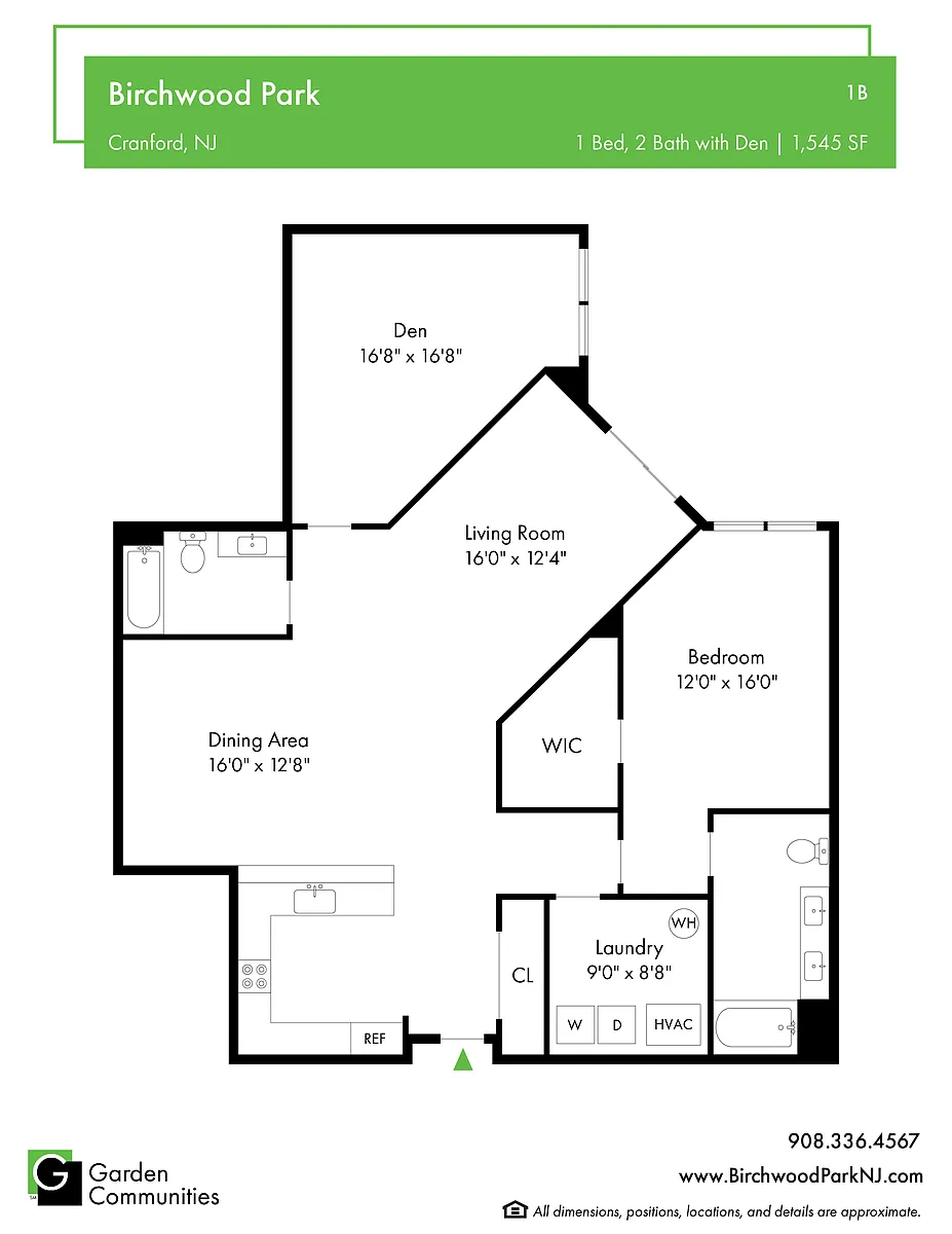 Floor plan $2.94/sq.ft. - 1B