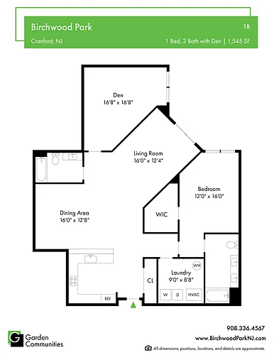 Floor plan $2.94/sq.ft. - 1B