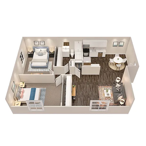 Floor plan Carter