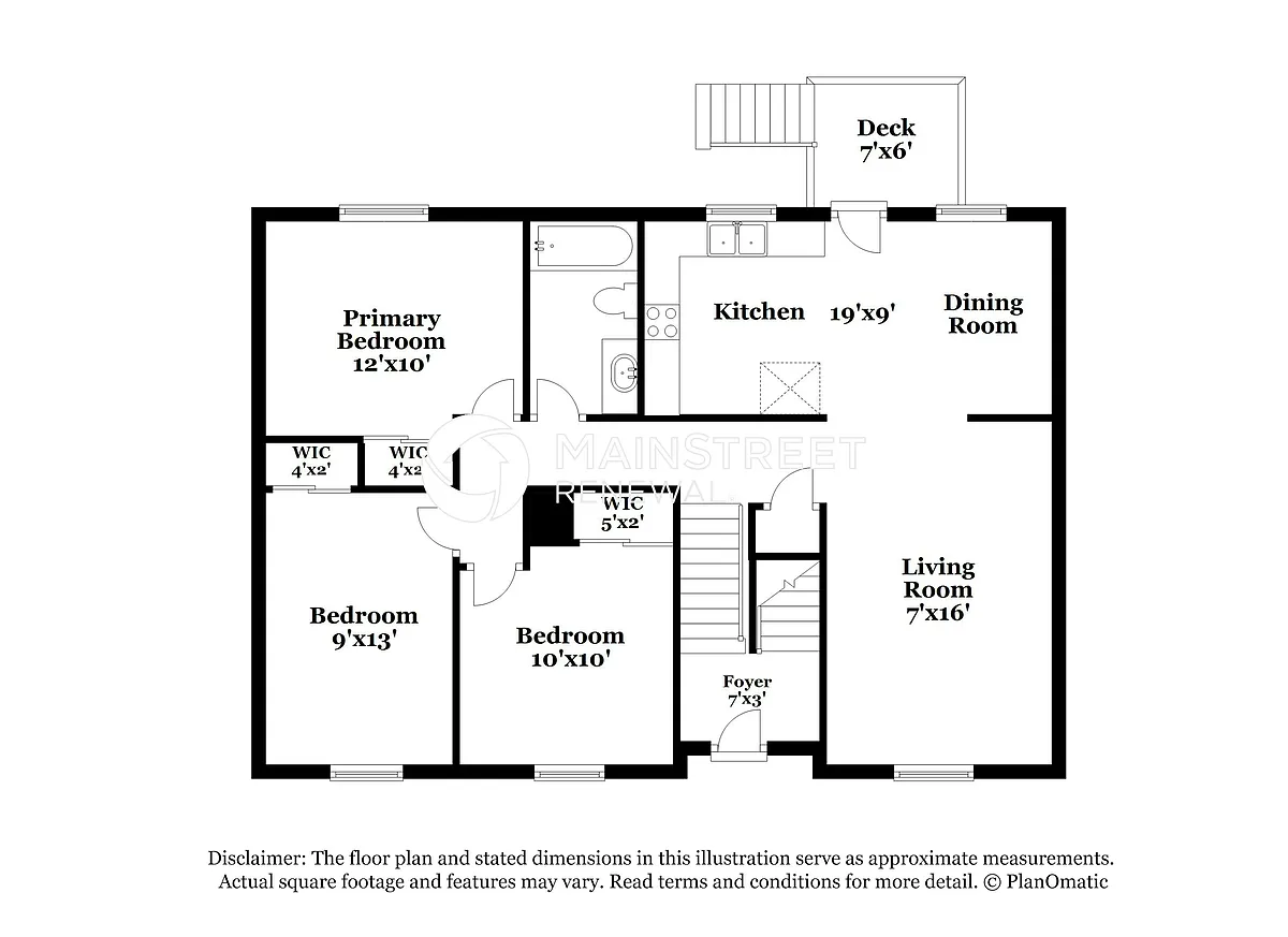 Floor Plan - 3452 Weyburn Ct