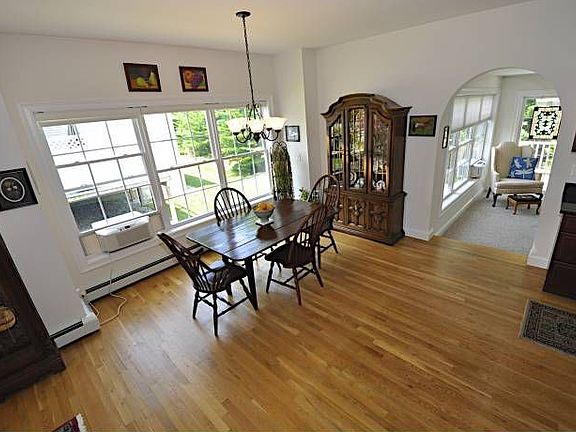 dining room to sunroom