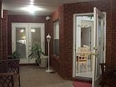 Tiled bricked back porch