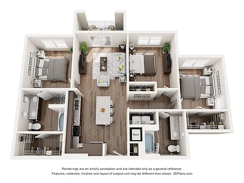Floor plan C1 - Essential Housing