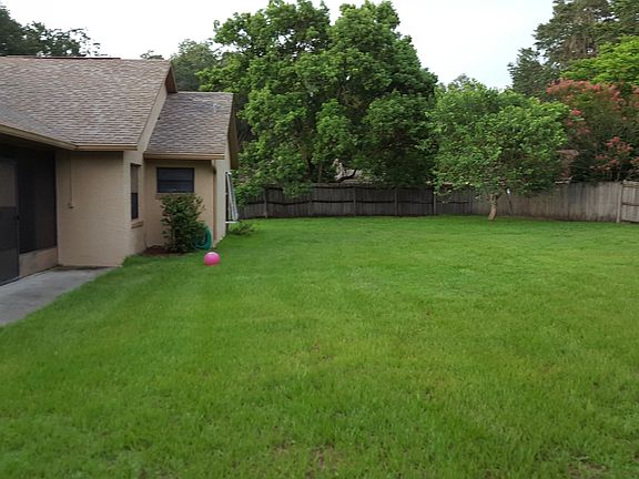 Largest fenced in back yard