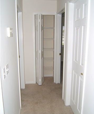 All white wood trim and 6 panel doors