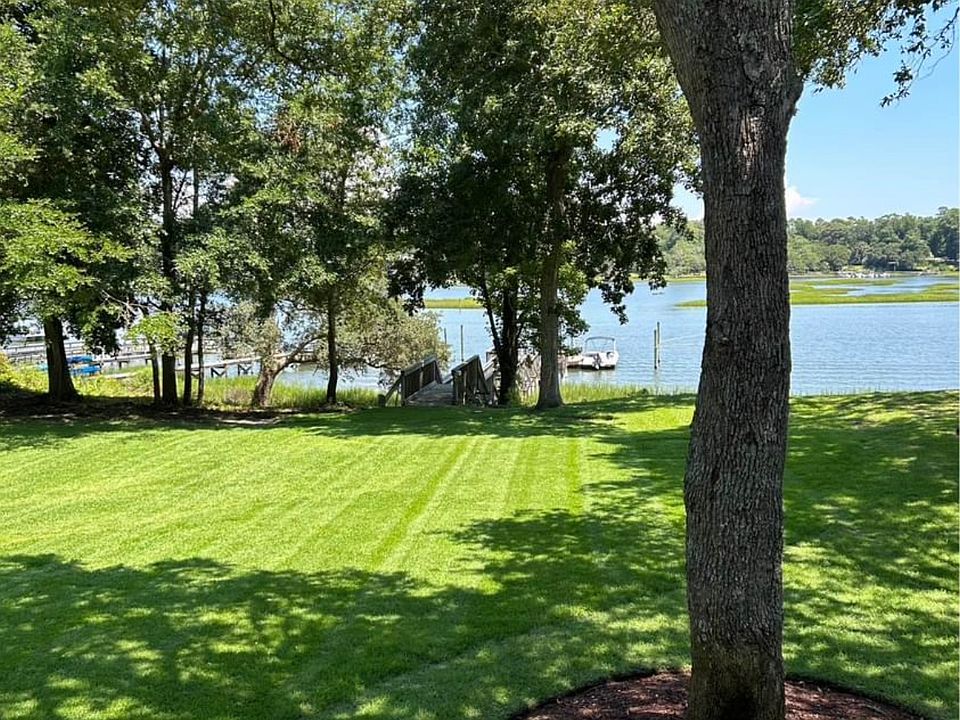 Waterway view from front porch