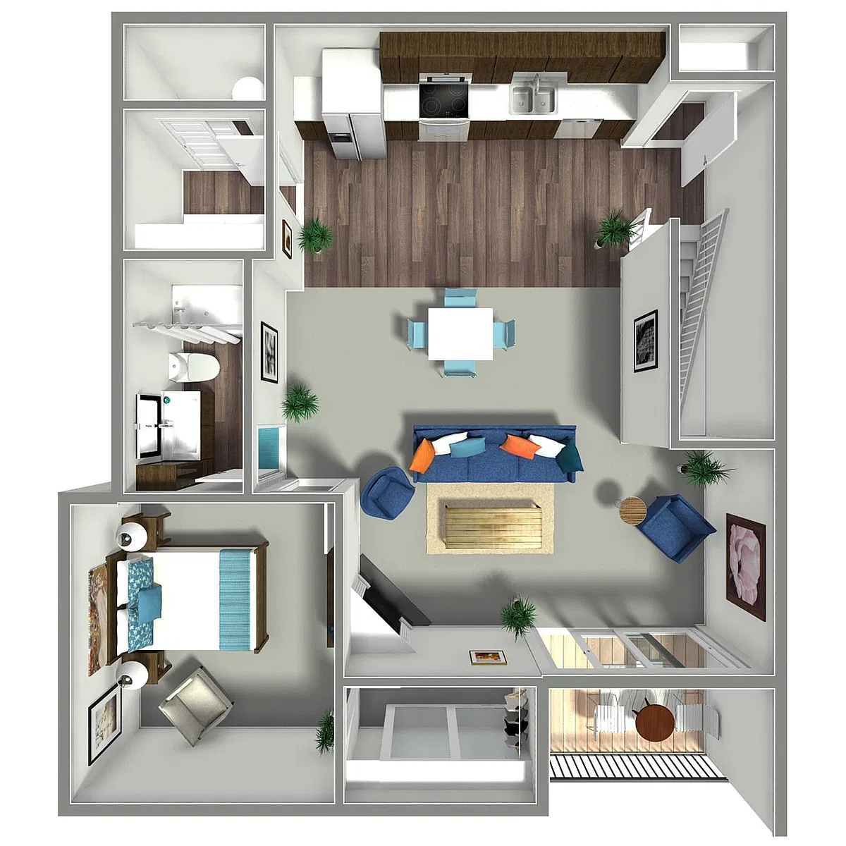 Floor plan Lodi Townhome