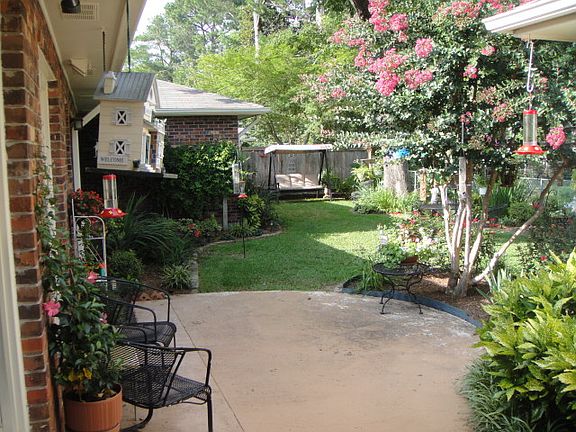 Back Yard from Side A