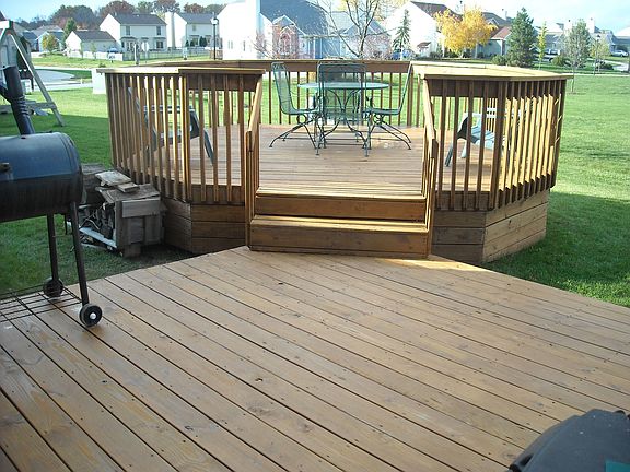 deck over looking common area