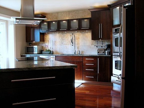 View of Kitchen from the sitting area Add a caption Eat in Gourmet Kitchen