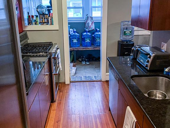 Chef-grade kitchen. Sub-Zero fridge built into the wall! Double oven with griddle on top! Deep sink for soaking all your dishes!