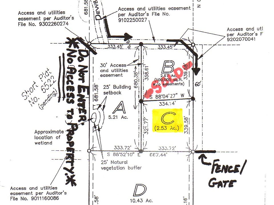 2nd image of 2.53 ACRE LOT C Dewberry Rd NE