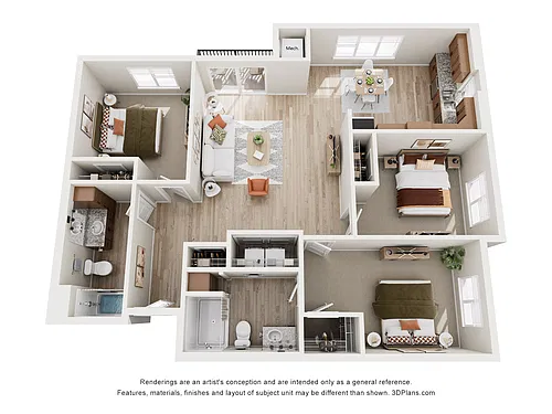 Floor plan I