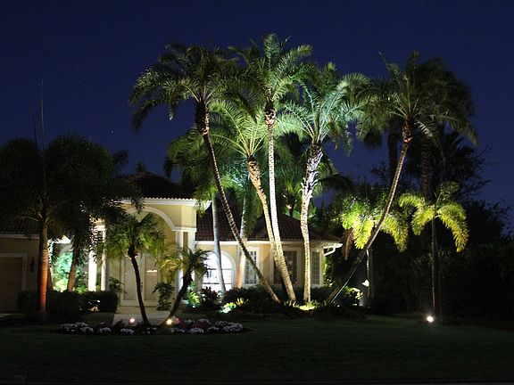 Front yard lighting