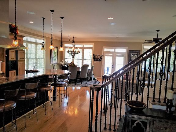 Gracious open floor plan