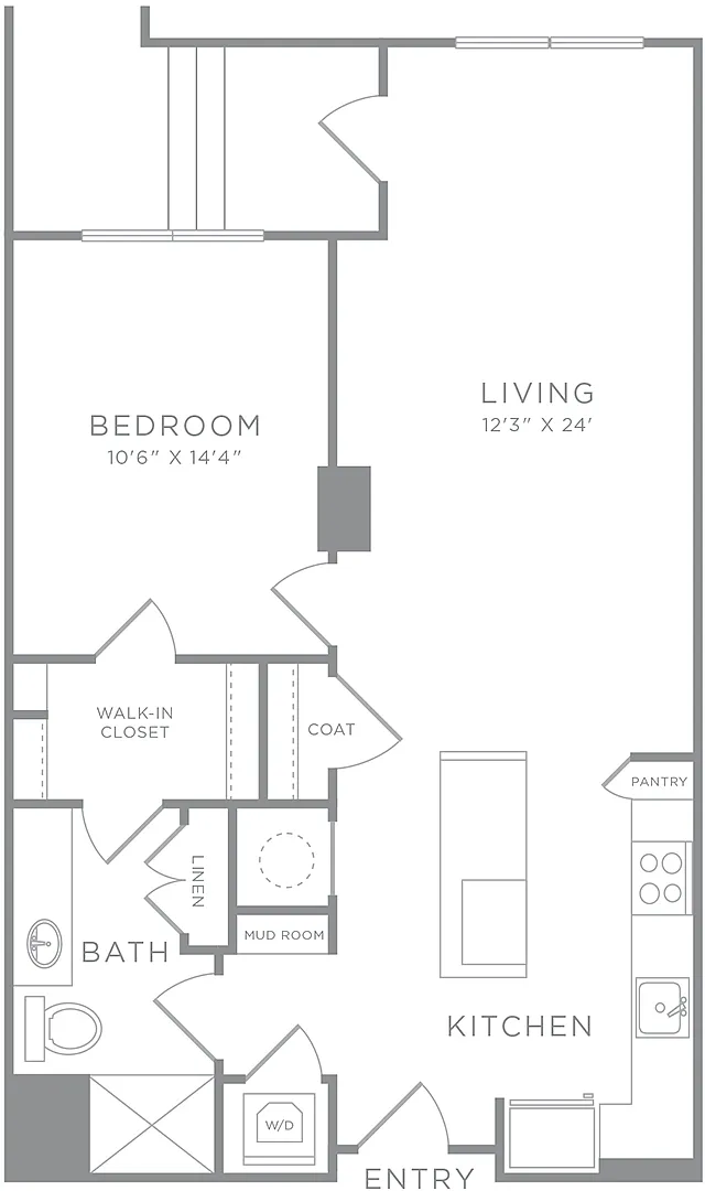 Floor plan A13