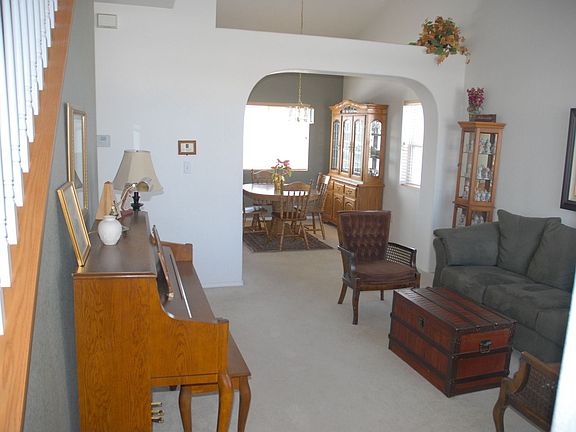 living room and dining room