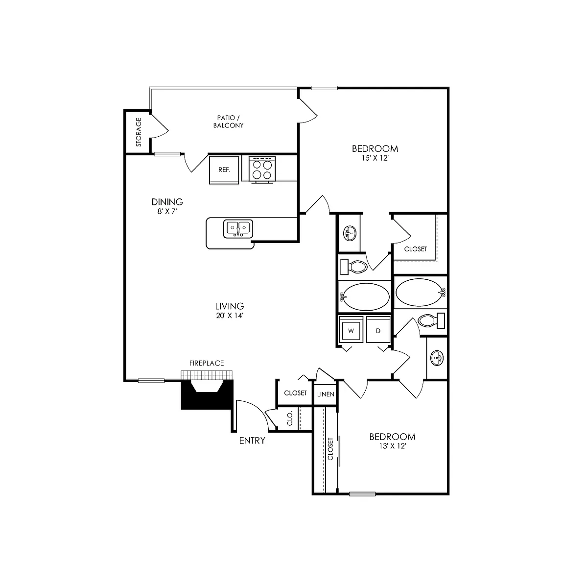 Floor plan B4 Classic