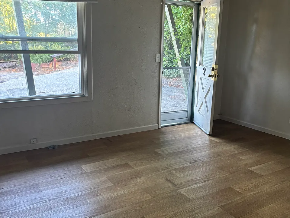 Front door entry to apartment