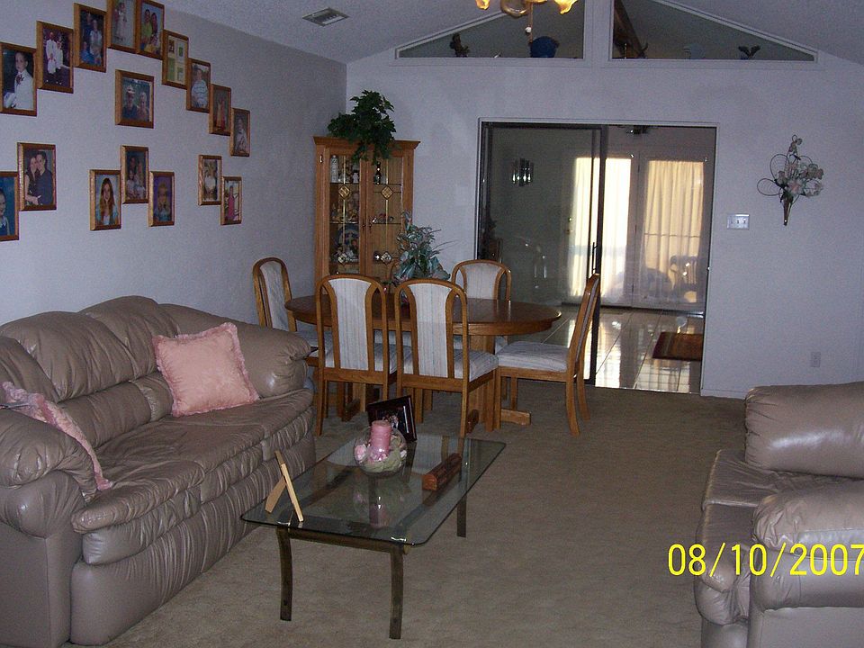 lving rm, family rm and deck view