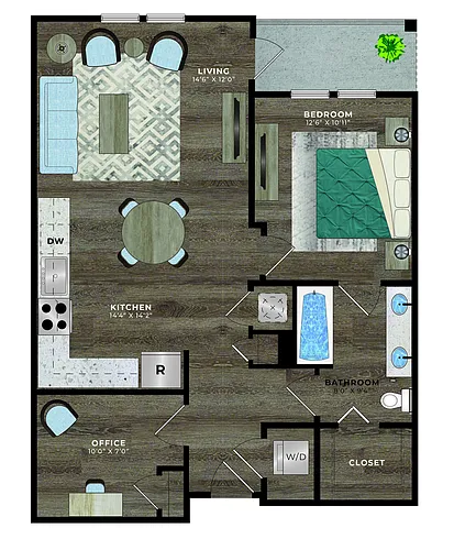 Floor plan A4