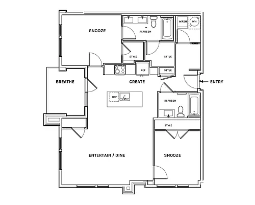 Floor plan B6