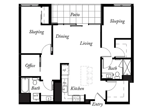 Floor plan B27