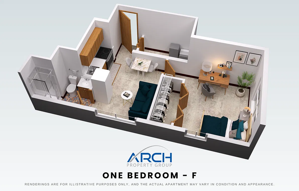 Floor plan Capitol Square