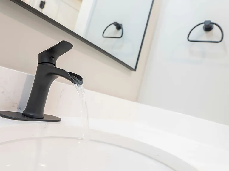Bathroom fixtures.
