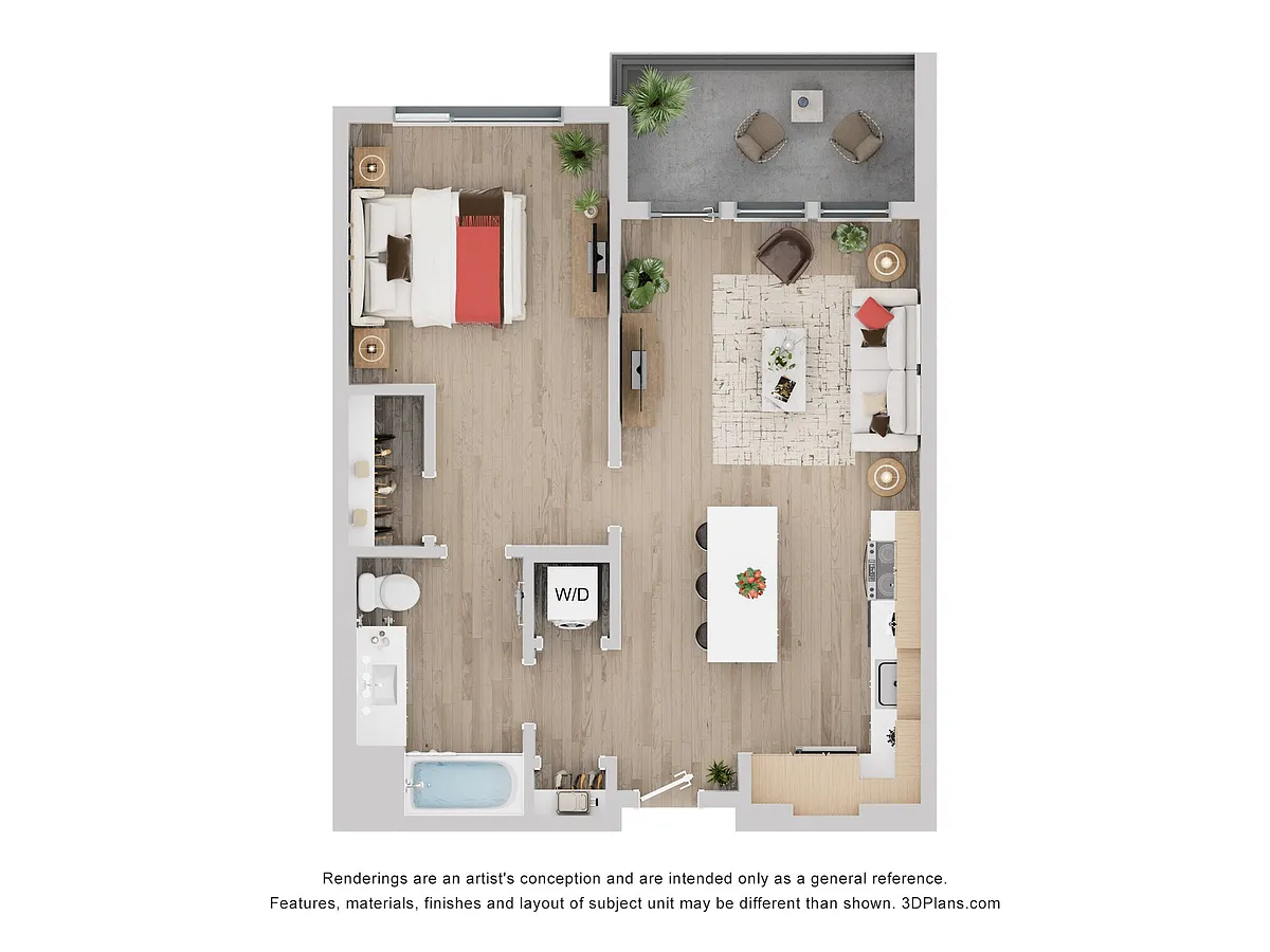 Floor plan 1B