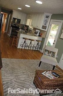 Kitchen and Keeping Room
						:
						Hardwood floors, bay window, granite countertops, stainless appliances