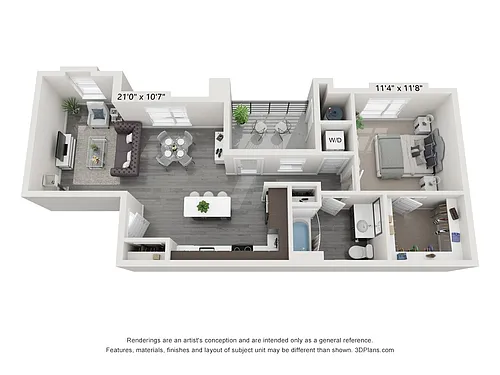 Floor plan 1A- 2