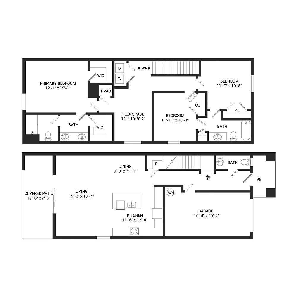 Floor plan Vale