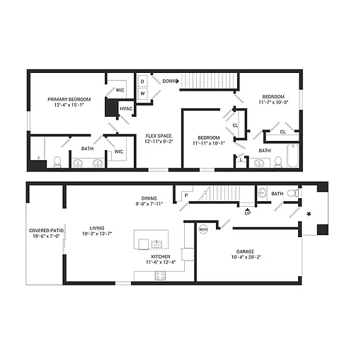 Floor plan Vale