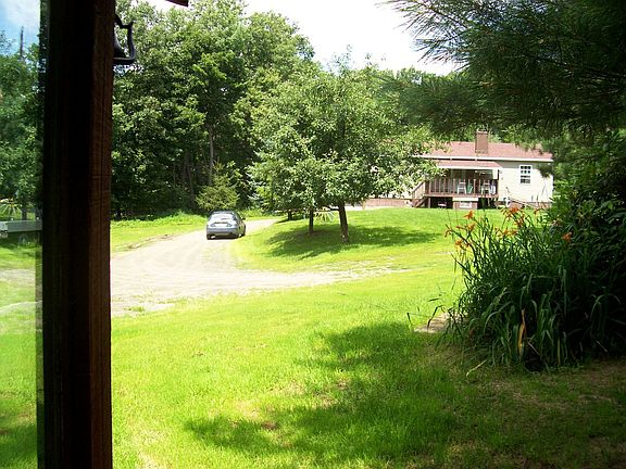 View of the main house from the cottage.  