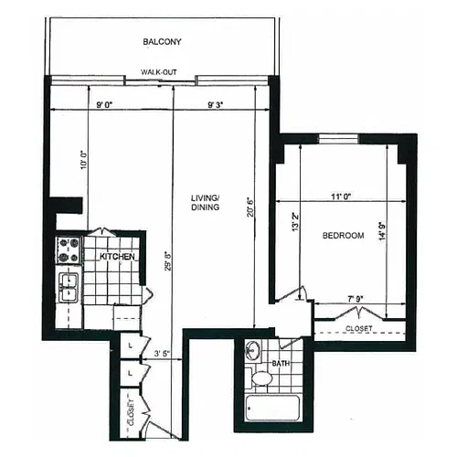 Floor plan 1N