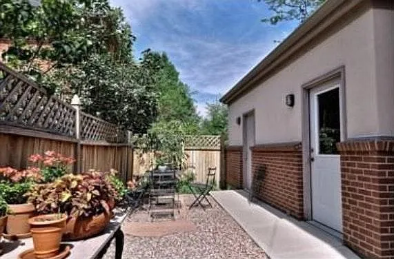 back access to garage