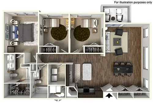 Floor plan The Up