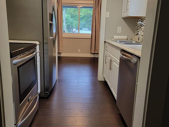 Kitchen View in to Dining room