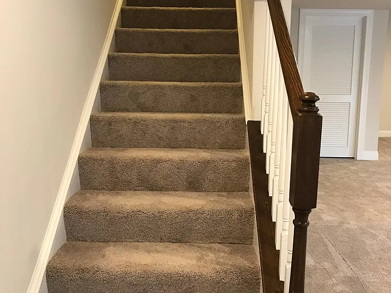 Basement staircase