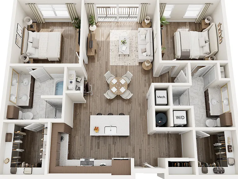 3D K Floor Plan 3D K Floor Plan