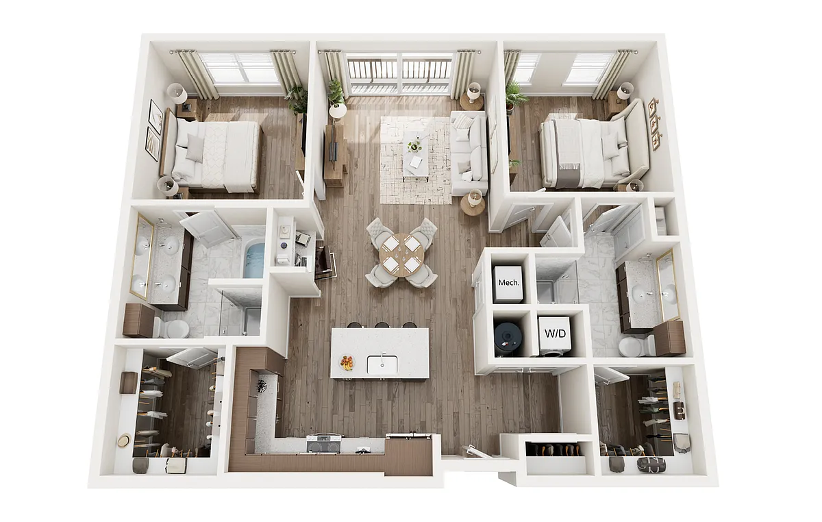 Floor plan K