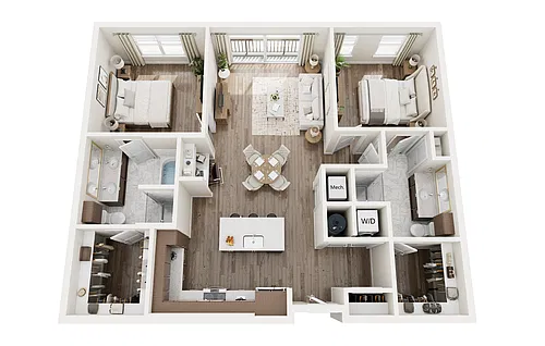 Floor plan K