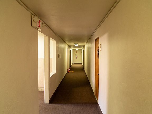 Hallway to apartments