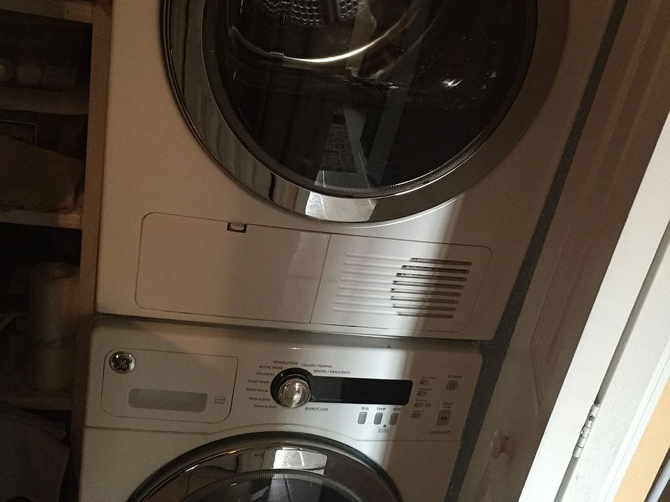 washe and dryer