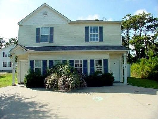 Front view of the duplex