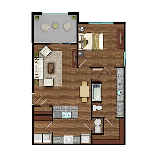 Floor plan The Atchison